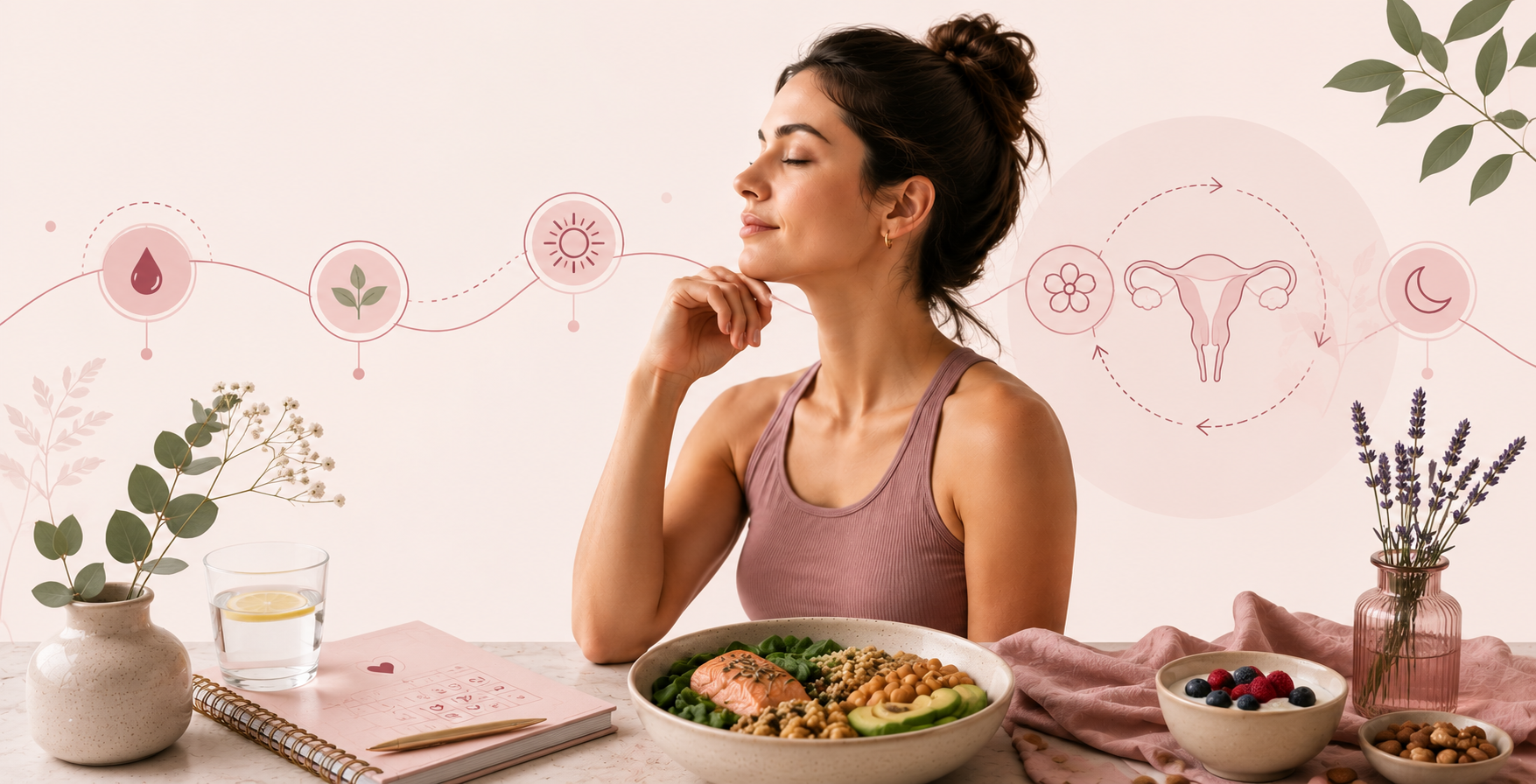 Ciclo menstrual e metabolismo: por que você não se sente igual todos os dias